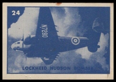 24 Lockheed Hudson Bomber